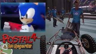 Sonic Plays Postal 4 [upl. by Einallem]