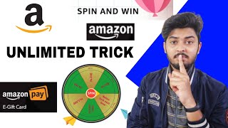 Amazon Free Gift Card Earning App 2023  Amazon Spin And Win Guarantee Reward  Amazon Free Voucher [upl. by Amorita616]