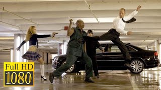 Jason Statham vs Car Thieves in the movie The Transporter 2 2005 [upl. by Stuppy907]