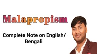 Malapropism What is Malapropism Definition examples and features in Bengali English [upl. by Mogerly]