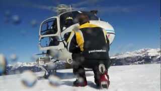 Secours en montagne avec MBH hélicoptères à Avoriaz  Mountain rescue helicopter [upl. by Liuqnoj]