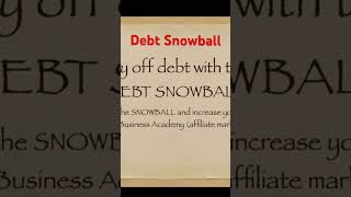 Comments on the Debt Snowball makemoneyonline moneymaking [upl. by Thgiwd]