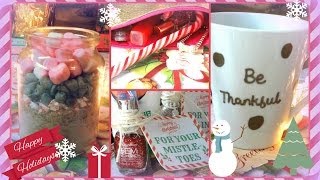 ❄ 7 DIY Holiday Gift Ideas Easy amp Inexpensive ❄ [upl. by Eirelav]