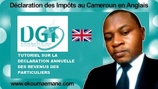 Declaration of taxes and personal income of individuals in Cameroon [upl. by Allyce]