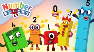 Level 1 Math  Numberblocks [upl. by Wilscam893]