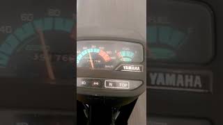 Yamaha Crypton 105 Extreme Top Speed [upl. by Yrrap]