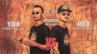 REX vs YBA EP 5  WAIWAI DYNAMITE BREAKBARS BATTLE  RAP BATTLE  BREAKSTATION [upl. by Nilyad]