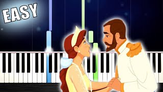 Anastasia  Once Upon A December  EASY Piano Tutorial by PlutaX [upl. by Huey948]