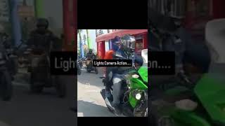 Lights Camera Action automobile bikeculture zx10r bikecommunity rider ridercommunity biker [upl. by Akzseinga]