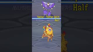 Teeter Tauter Split Half  Ethereal Workshop Wave 5  My Singing Monsters [upl. by Neemsay]