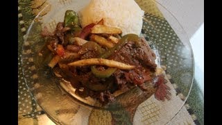 Peruvian Lomo Saltado Recipe [upl. by Mezoff255]