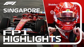 FP1 Highlights  2024 Singapore Grand Prix [upl. by Dennie]