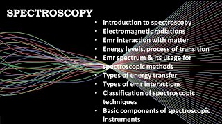 Introduction to spectroscopy [upl. by Strawn]