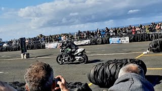 Perranporth Cornwall Drift amp Drag 2022 9 Drag Bike [upl. by Tjader]