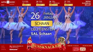 Das NussknackerBallett des Royal Classical Ballet in der Schweiz [upl. by Severson569]