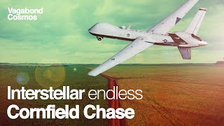 Interstellar Soundtrack Zimmer Cornfield Chase Endless Loop with Drone Video interstellar time [upl. by Ashelman]