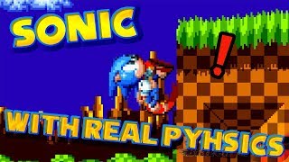 BB Animation Sonic 1 with real physics  Blazen Bros [upl. by Edwina]