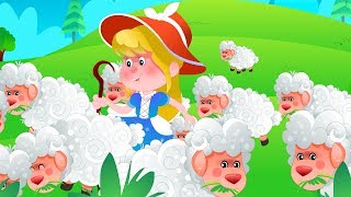 Little Bo Peep Has Lost Her Sheep  Cartoons For Toddlers  Nursery Rhymes For Babies by Kids Tv [upl. by Osnohpla264]