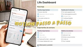 como montar um planner no notion super fácil rápido e de graça ficou lindo💕 [upl. by Ulrick]