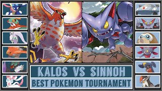 BEST KALOS vs BEST SINNOH  Best Pokémon Tournament Battle 4 [upl. by Dlorrej]