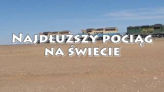 Najdłuższy pociąg na świecie  kolej mauretańska na Saharze  Bezdroża 4x4 [upl. by Babita]