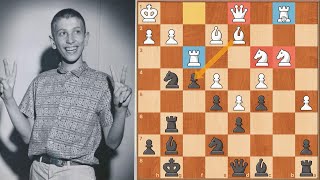 ⚠️ Bobby Fischer NEUTRALIZA a Viktor Korchnoi en Ajedrez con su violenta India de Rey [upl. by Adnolehs]