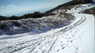 downhill skiing on saddleback mountain orange county [upl. by Anahcra]