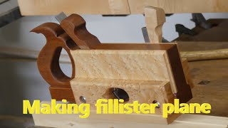 Making fillister plane [upl. by Absalom]