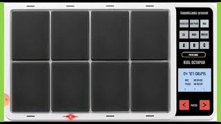 How to play real octapad Roland SPD 30 version 4 mobile [upl. by Nonnaer]