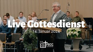 Dankgottesdienst  FECG Cloppenburg  14012024 [upl. by Barbuto]