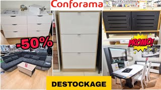 CONFORAMA💥DESTOCKAGE💥🚨50 CONFORAMA DESTOCKAGE CONFORAMAFRANCE PROMOTION BONPLAN [upl. by Aicekat]