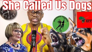 🤯Shocking  HELLEN ZILLE Calls EFF and MK Dogs [upl. by Atauqal446]