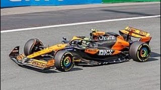 F1 2024 2 Vueltas Series McLaren A bordo Gran Premio de Azerbaiyán Monoposto 2024 [upl. by Kucik331]