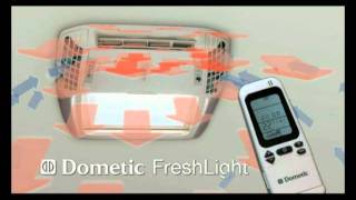 Dometic Freshlight AirConditioning System with Roof Light [upl. by Oibesue287]