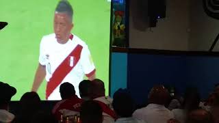 Peru Guerrero GOAL ties Score 11 vs Colombia Felicitaciones a Perú en Hugos [upl. by Montford]