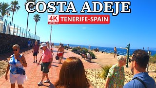 TENERIFE  COSTA ADEJE  Take a look at the Current Situation 😎 4K Walk ● February 2024 [upl. by Abrams]