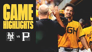 Buccos Tie Franchise Record with 7 Home Runs in Win  Mets vs Pirates Highlights 7524 [upl. by Iddo]