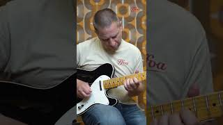 Fender Custom Shop 50s Thinline Telecaster Bigsby Black  Demo shorts [upl. by Ner836]