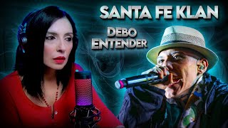 SANTA FE KLAN  Debo Entender  CANTANTE ARGENTINA  REACCION amp ANALISIS [upl. by Sivle]