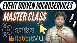 Master EventDriven Microservices with Spring Boot Cloud Functions RabbitMQ amp Kafka4 Hours Hindi [upl. by Eanad]