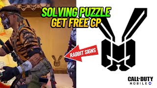 Lets Find Hidden Rabbits in Social Scavenger Hunt in CODM  FREE CP REWARD [upl. by Ahsilac]