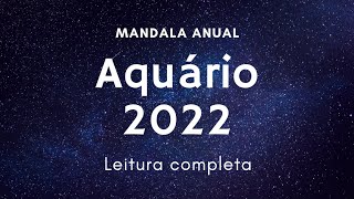 Aquário♒Previsão Anual 2022🔮Você vai renascer [upl. by Ioab]