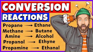 Conversion Reactions in Organic Chemistry  Important Conversions  Class 12 [upl. by Latea917]