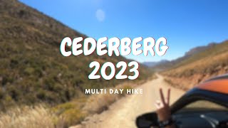 Cederberg 2023  Multi Day Hike [upl. by Marji]