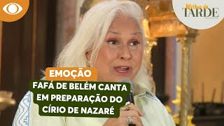 Fafá de Belém canta em homenagem à Nossa Senhora de Nazaré [upl. by Zeeba]