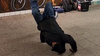 subway breakdance show shorts dance nyc [upl. by Holtorf966]