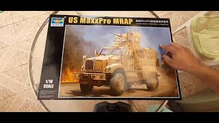 US MAXXPRO MRAP 116 TRUMPETER REVIEW [upl. by Anaer560]