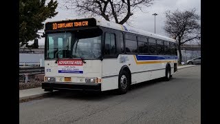 BeeLine Bus On Board Orion V Suburban 810 Route 10 Bus to Cortlandt Town Center [upl. by Entsirhc]