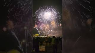 Fujairah Umbrella Beach New Years Eve Fireworks 2023 2024 [upl. by Lydia]