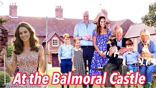 Royals Reunite at Balmoral Castle for Summer Break  Prince and princess of Wales and their children [upl. by Isidore996]